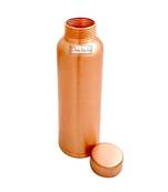 Lacquer Coated Matt Finish Copper Bottle  900 ML
