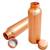 Leak Proof Ergonomic Design Lacquer Coated Matt Finish Pure Copper Bottle  Storage Water & Travelling Purpose