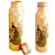 Peacock Design Copper Water Bottle  900 ML  Set of 2