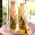 Peacock Design Copper Water Bottle  900 ML  Set of 2