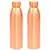 Prisha India Copper Bottle Capacity 900 ML   Set of 2