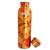 Pure Copper Water Bottle  Digital Printed  Flower Design  900 ML