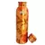 Pure Copper Water Bottle  Digital Printed  Flower Design  900 ML
