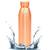 Pure Copper Water Bottle Seam Less Design  Capacity 700 ML