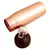 Pure Copper Bottle  Seamless with Sipper Matt Finish  Capacity 900 ML