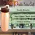 Pure Copper Bottle  Seamless with Sipper Matt Finish  Capacity 900 ML