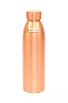 Pure Copper Bottle  Seam Less Design  Capacity 900 ML