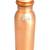 Pure Copper Bottle  Seamless Lacquer Coated Design  Capacity 500 ML (Brown)