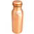 Pure Copper Bottle  Seamless Lacquer Coated Design  Capacity 500 ML (Brown)
