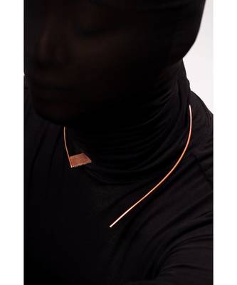 Untainted Rose Gold Sassy Choker 4