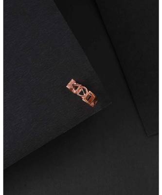 Ludic Rose Gold Modern Statement Ring 4