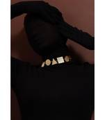 Nirvana Gold Bold Textured Choker