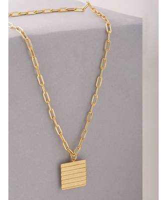 Boxy Gold Ultra Chic Necklace 3