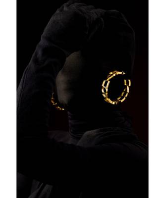 Ludic Gold Bold Versatile Hoops - Big 2