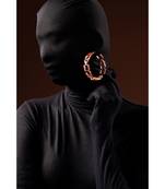 Ludic Rose Gold Bold Versatile Hoops - Big