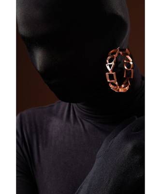 Ludic Rose Gold Bold Versatile Hoops - Big 3