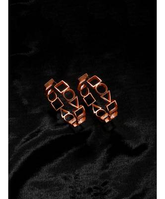 Ludic Rose Gold Bold Versatile Hoops - Big 5