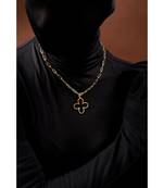 Bud Gold Minimal Necklace