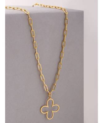 Bud Gold Minimal Necklace 6