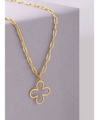 Bud Gold Minimal Necklace 7
