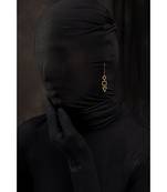 Linear Gold Geometric Play Earrings