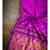 Purple Pure Paat  Mulberry Assam Silk Saree with Golden Zari and Black Motifs
