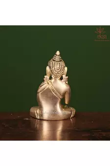 Golden Brass Buddha Statue