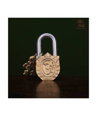 Brass Ganesh Design Antique lock 5