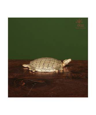 Brass Tortoise Turtle Kachua Metal Handicraft Dor 4