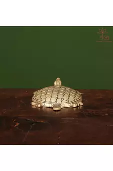 Brass Tortoise Turtle Kachua Metal Handicraft Dor