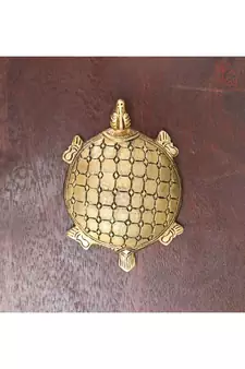 Brass Tortoise Turtle Kachua Metal Handicraft Dor