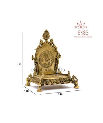 Brass Sinhasan for God Idols 1