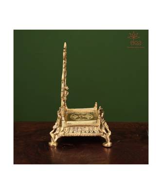 Brass Sinhasan for God Idols 4