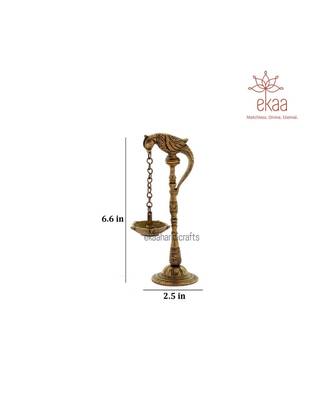 Brass Parrot Lamp (Set of 2) 2