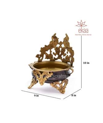 Brass Parrot Urli 1