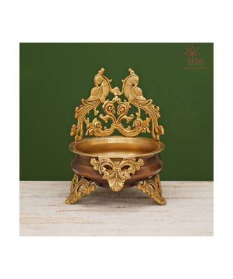 Brass Parrot Urli 2