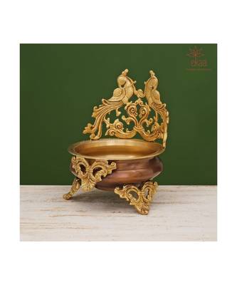 Brass Parrot Urli 3