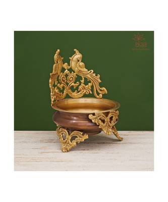 Brass Parrot Urli 4