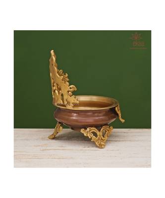 Brass Parrot Urli 5
