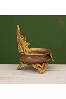 Brass Parrot Urli