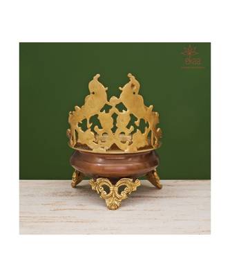 Brass Parrot Urli 6