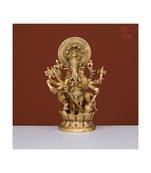 Drishti Ganesh Statue in Brass