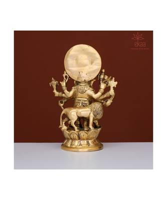Drishti Ganesh Statue in Brass 4