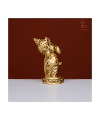 Brass Dancing Lord Ganesha 3
