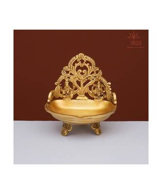 Brass Diya Ganesh Laxmi 1