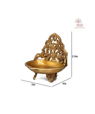 Brass Diya Ganesh Laxmi 5