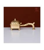 Brass Dhoop Burner with Handle