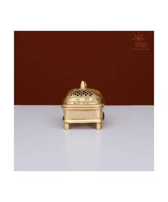 Brass Dhoop Burner with Handle 5