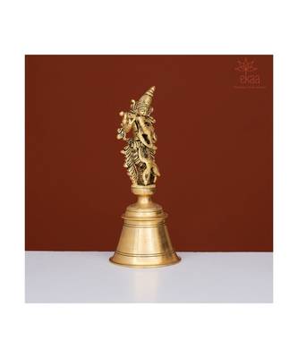 Brass Krishna Bell 3