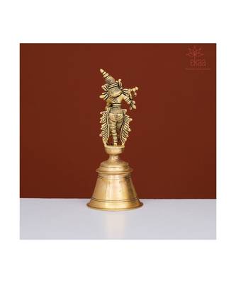 Brass Krishna Bell 4